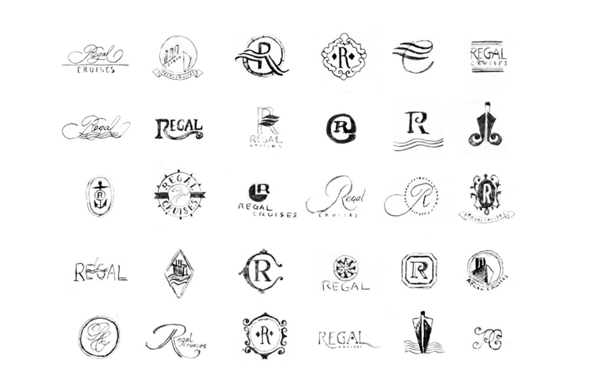 RegalLogoSketches_web1160 Logo Sketches